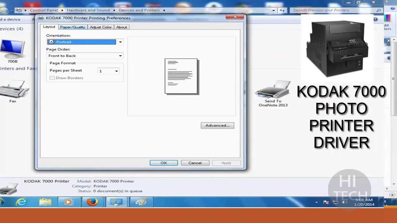kodak printer software drivers